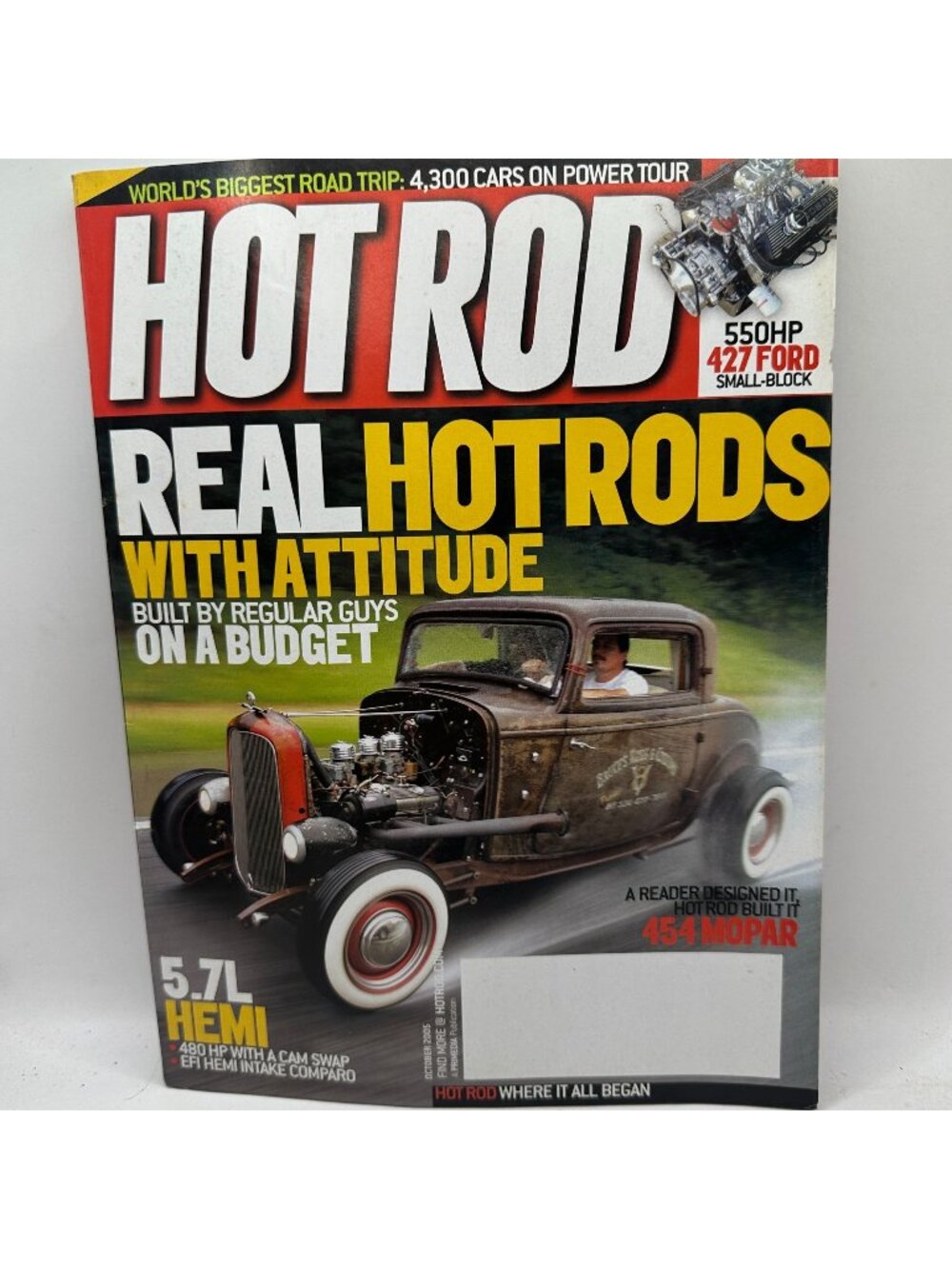 Hot Rod Magazine October 2005 Automotive Pre-Owned